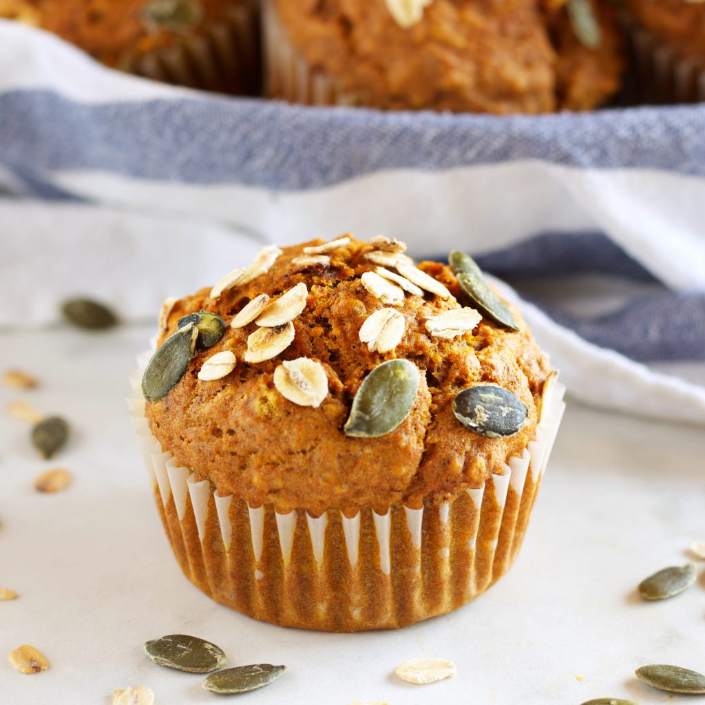 Pumpkin Oat Muffins The Busy Baker