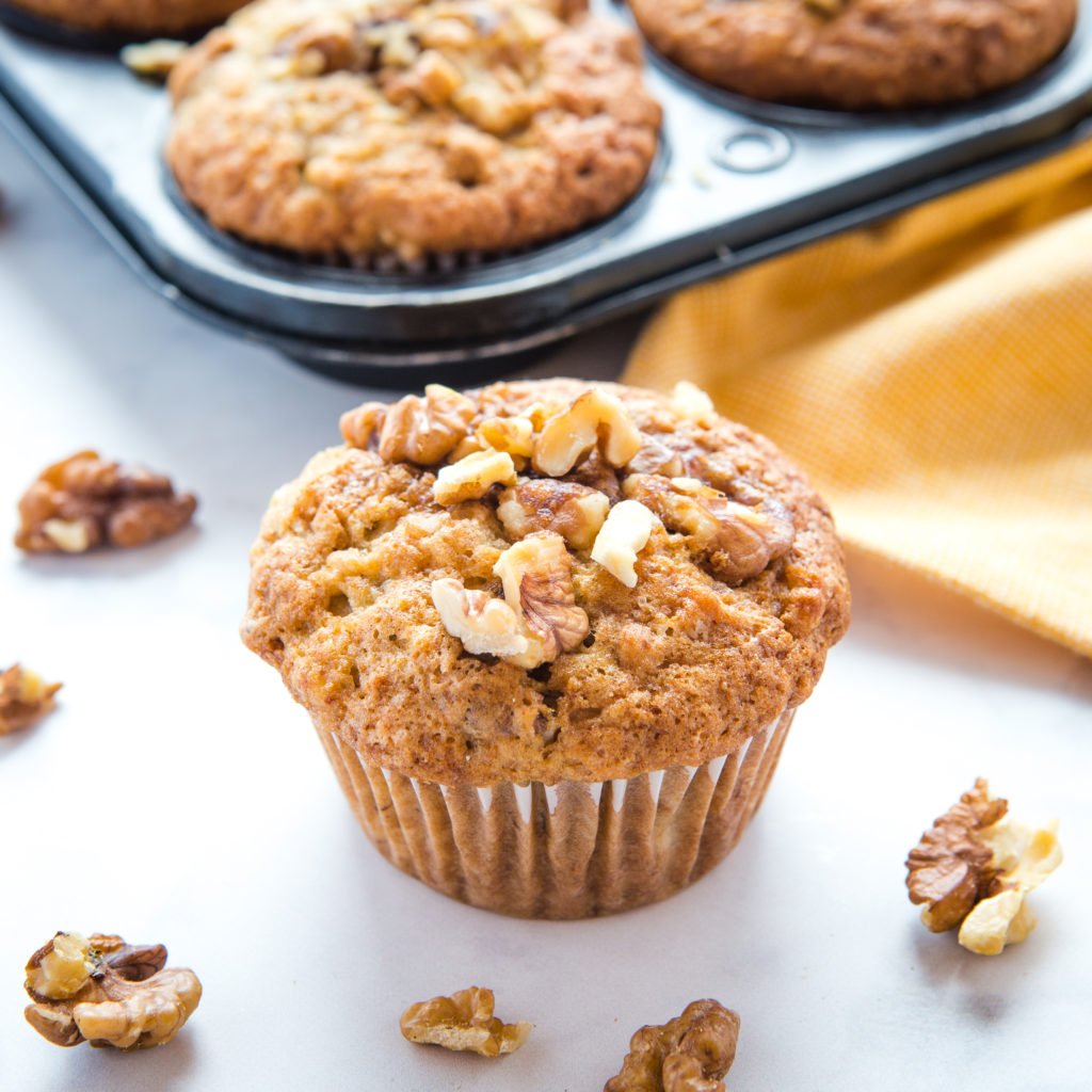 Best Ever Banana Nut Muffins Easy Muffin Recipe The Busy Baker