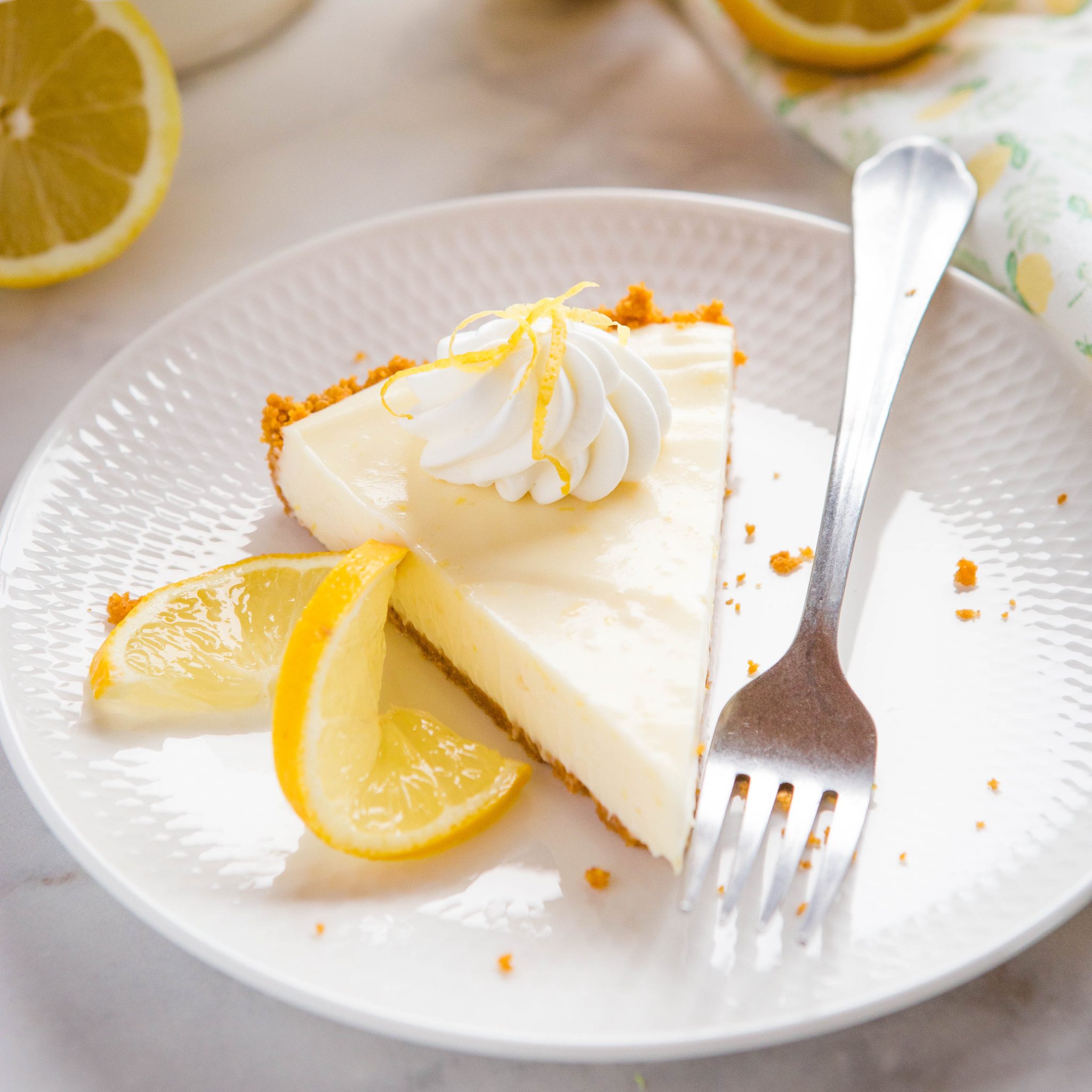 No-Bake Lemon Tart