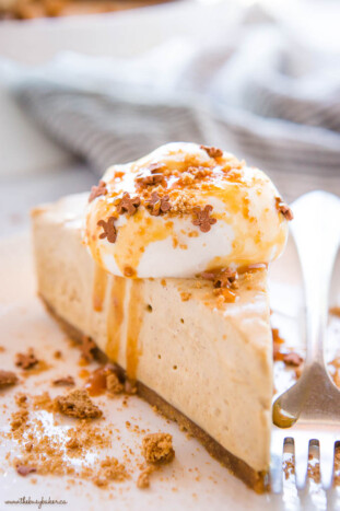 Easy No Bake Gingerbread Cheesecake The Busy Baker