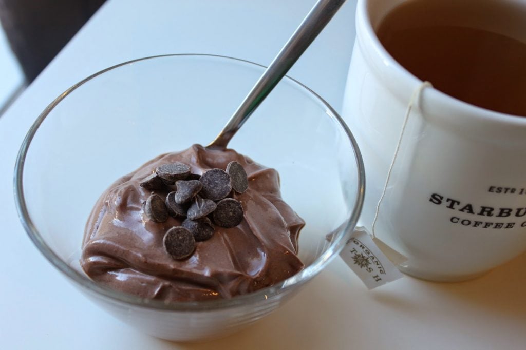 Greek Yogurt Chocolate Pudding Snack - The Busy Baker