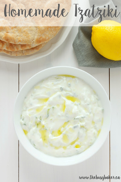 titled image (and shown): Homeamde Tzatziki
