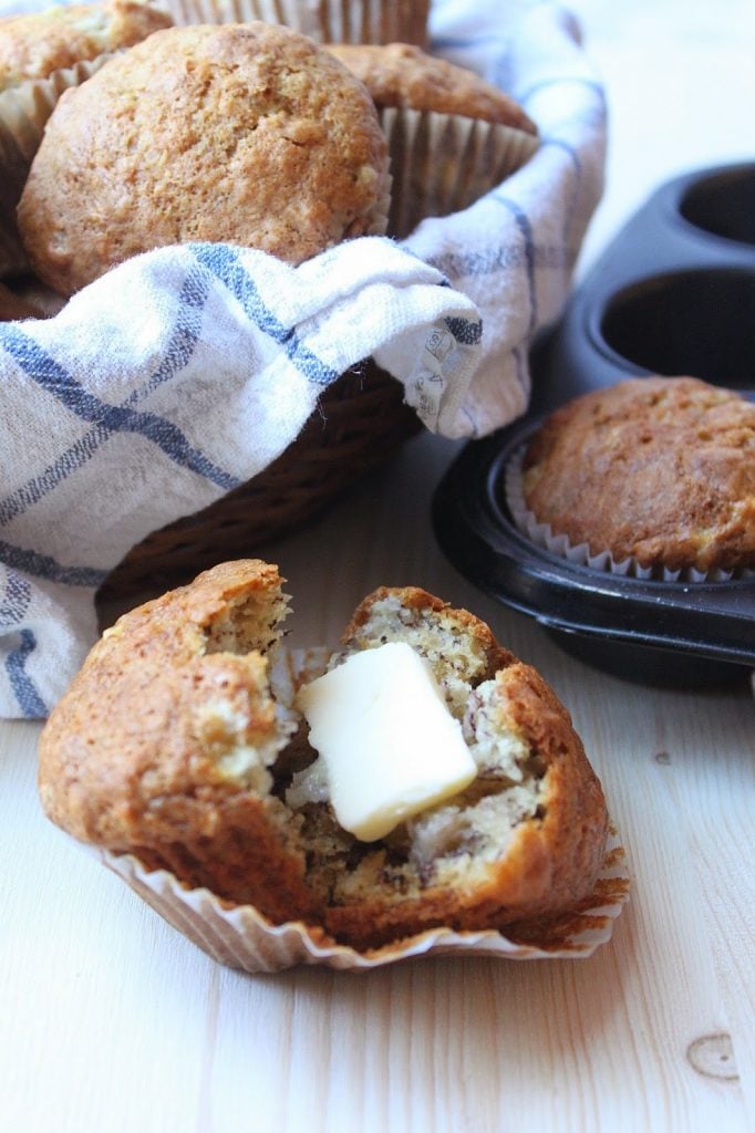 Best Ever Banana Muffins - The Busy Baker