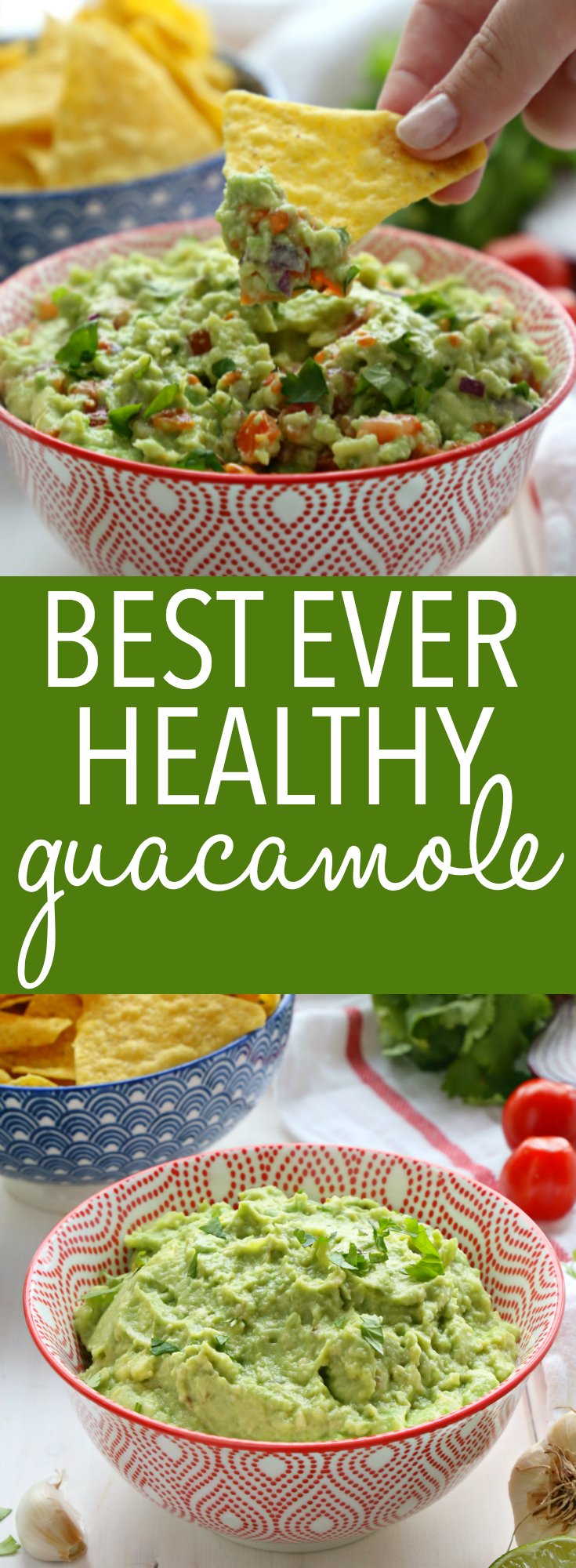 How To Make Healthy Guacamole Dip (Never Turns Brown!)