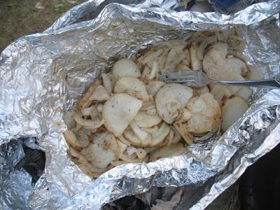 http://www.kitchenfrau.com/campfire-baked-potatoes/