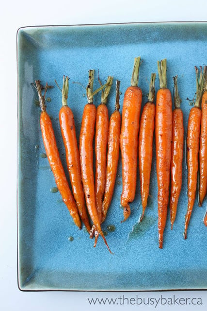 balsamic honey glazed carrots