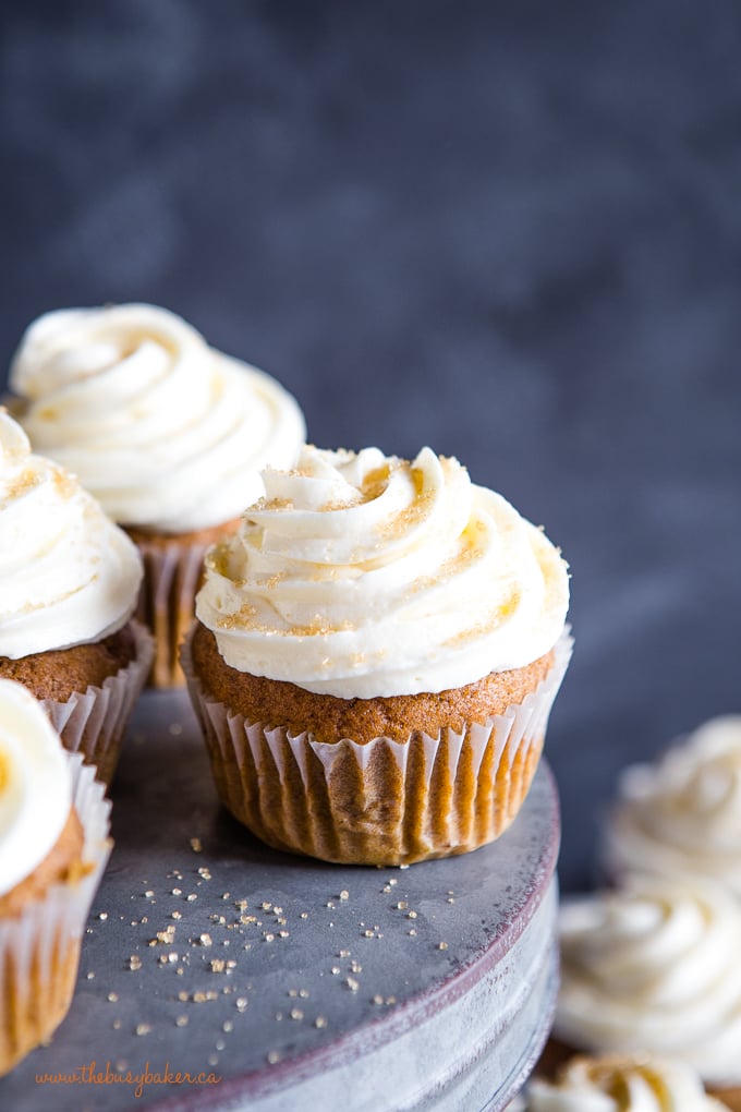 pumpkin spice cupcakes 