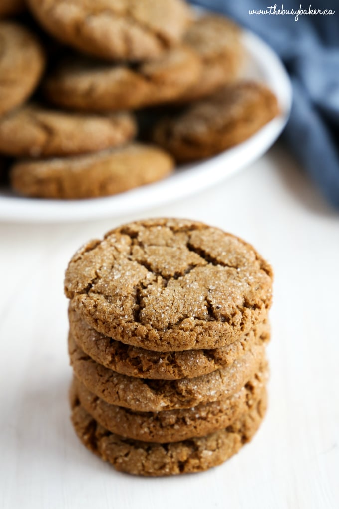 Best Ever Ginger Molasses Cookies