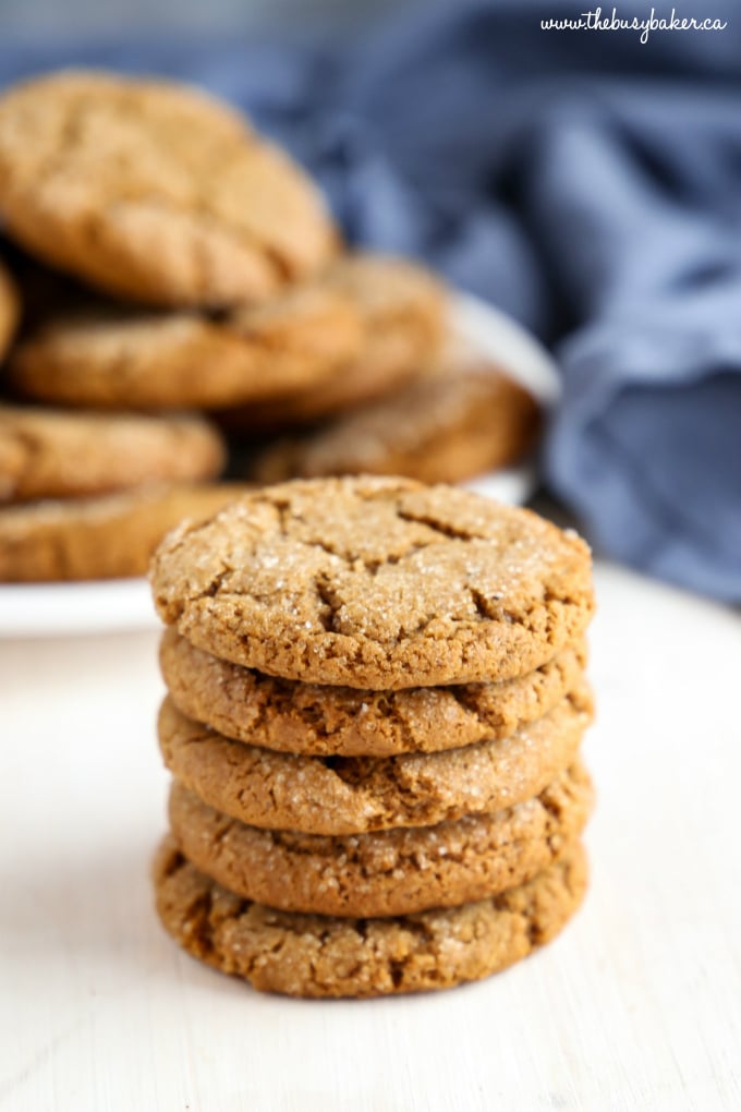 Best Ever Ginger Molasses Cookies