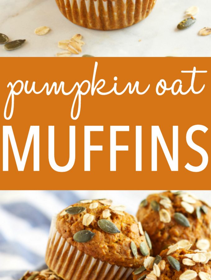 Healthy Pumpkin Oat Muffins - The Busy Baker
