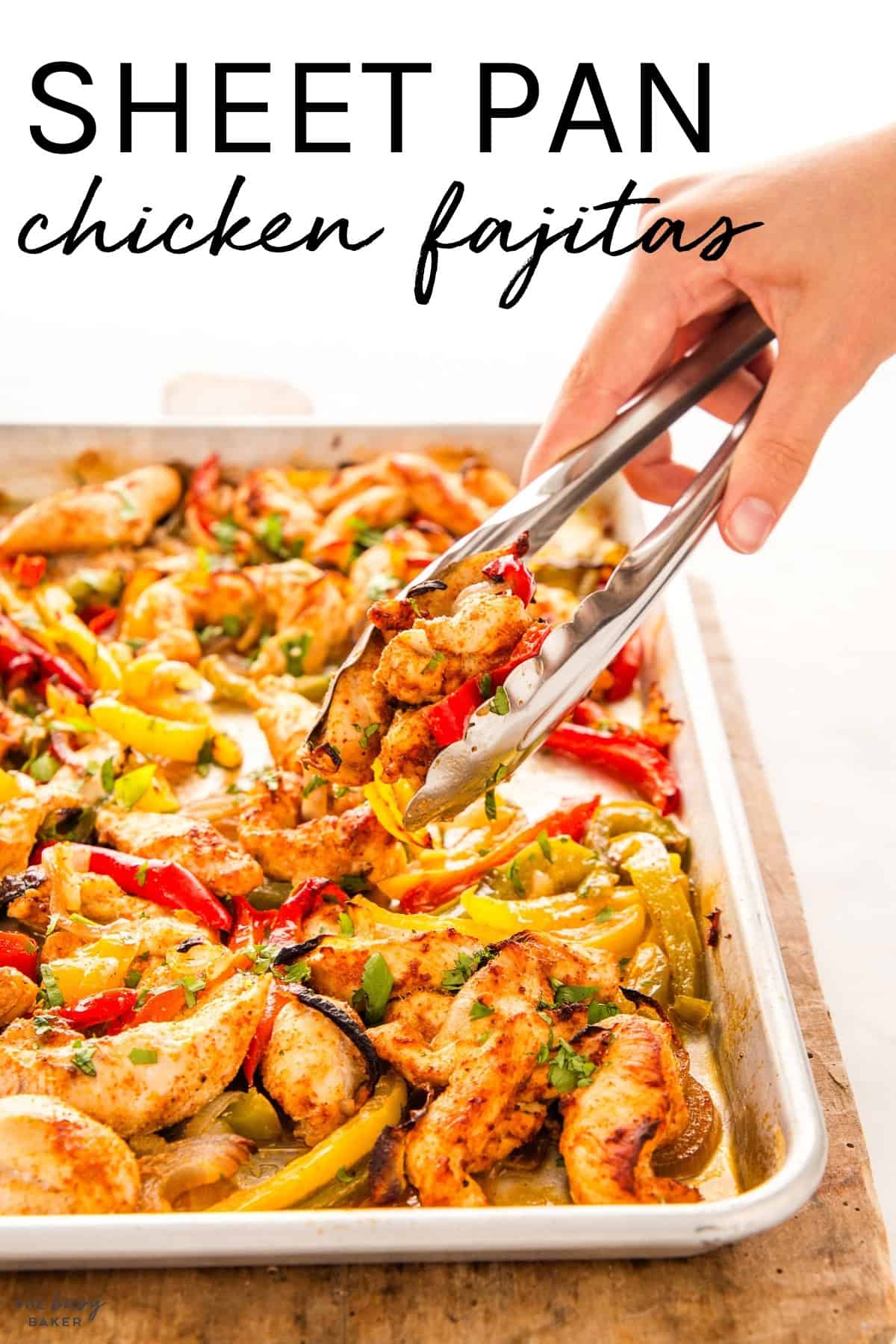 Sheet Pan Chicken Fajitas Recipe