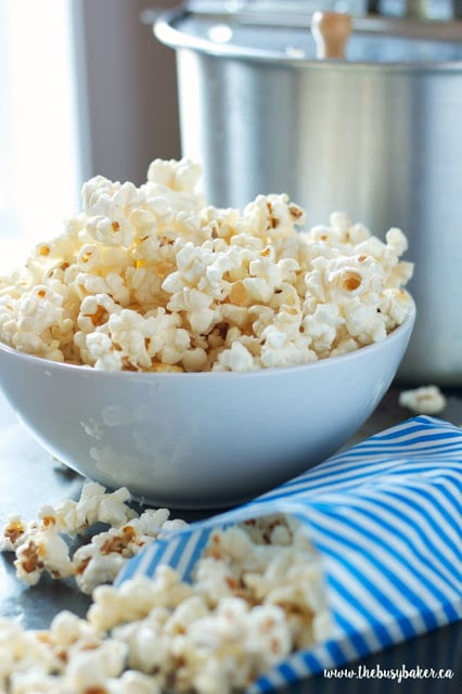 salt and sugar popcorn