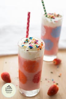 Dessert Strawberry Smoothie