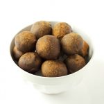 chocolate spice dried fig truffles