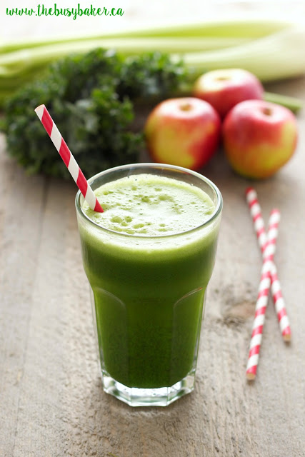healthy green juice smoothie