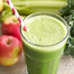 healthy green juice coconut water smoothie