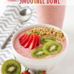 Strawberry Kiwi Smoothie Bowl