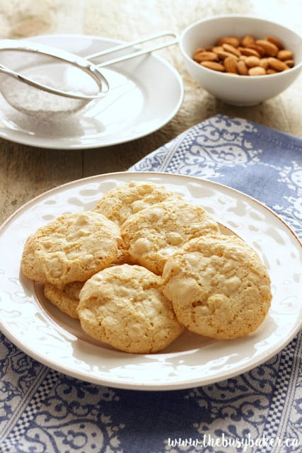 Infused Amaretti Cannasugar Almond Cookies - Kitchen Toke