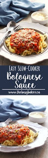 Slow Cooker Bolognese Sauce by www.thebusybaker.ca