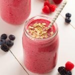 Berry Banana Oat Smoothie