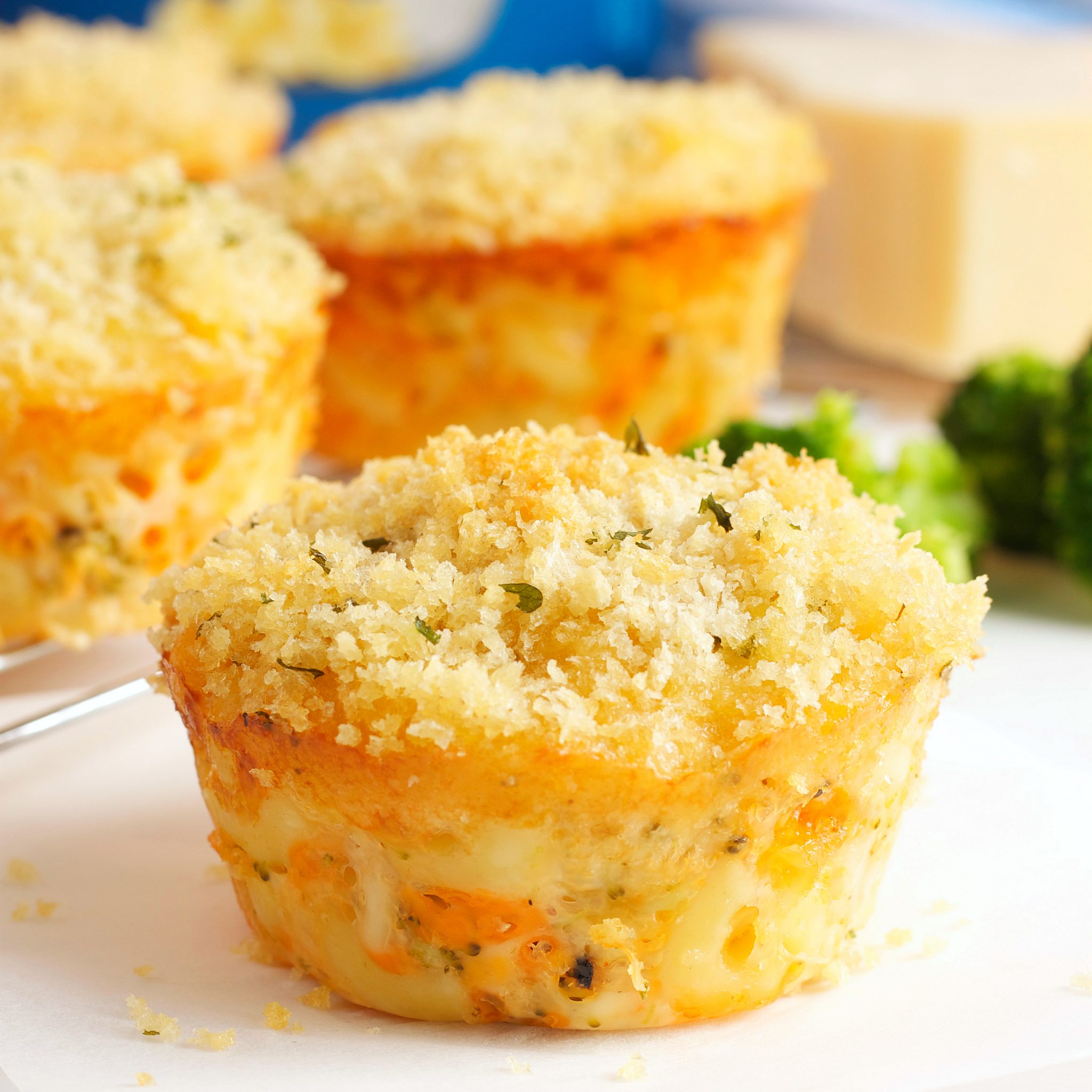 Broccoli Mac and Cheese Muffins The Busy Baker