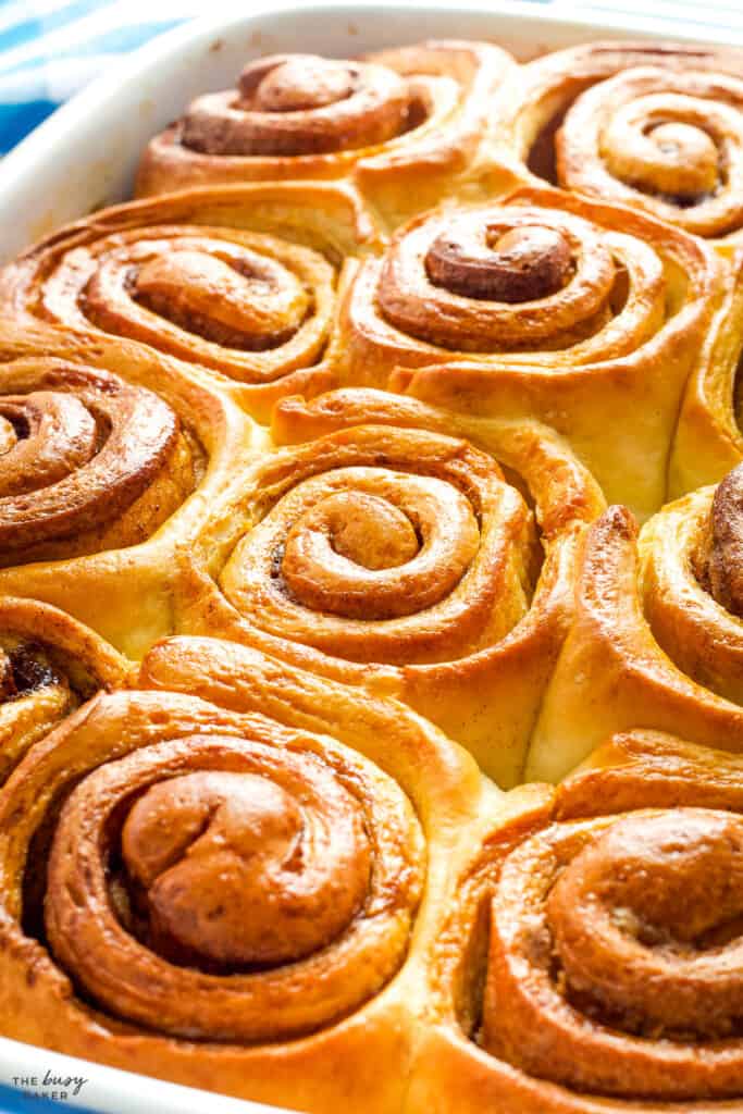 Cinnamon Rolls - The Busy Baker