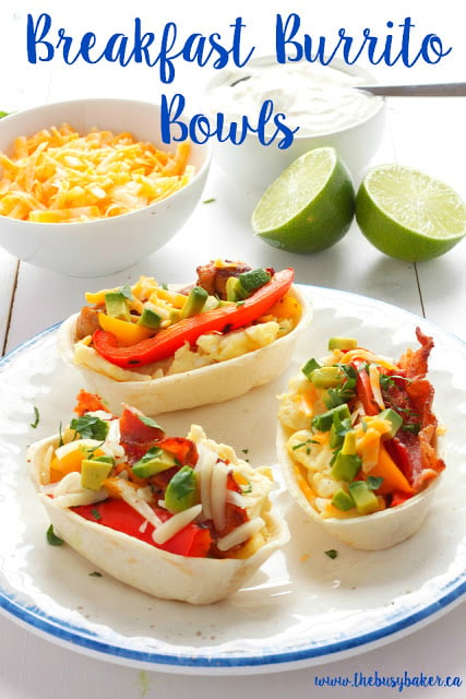 Healthy Breakfast Burrito Bowls Recipe