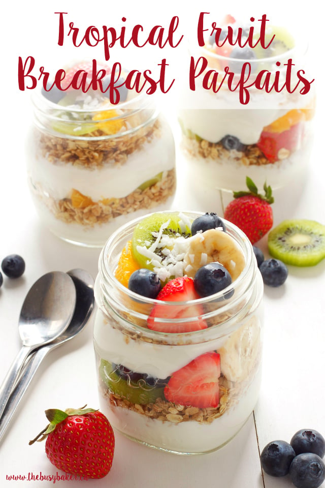 4 Healthy Breakfast Parfaits  Quick & Easy Breakfast Recipes 