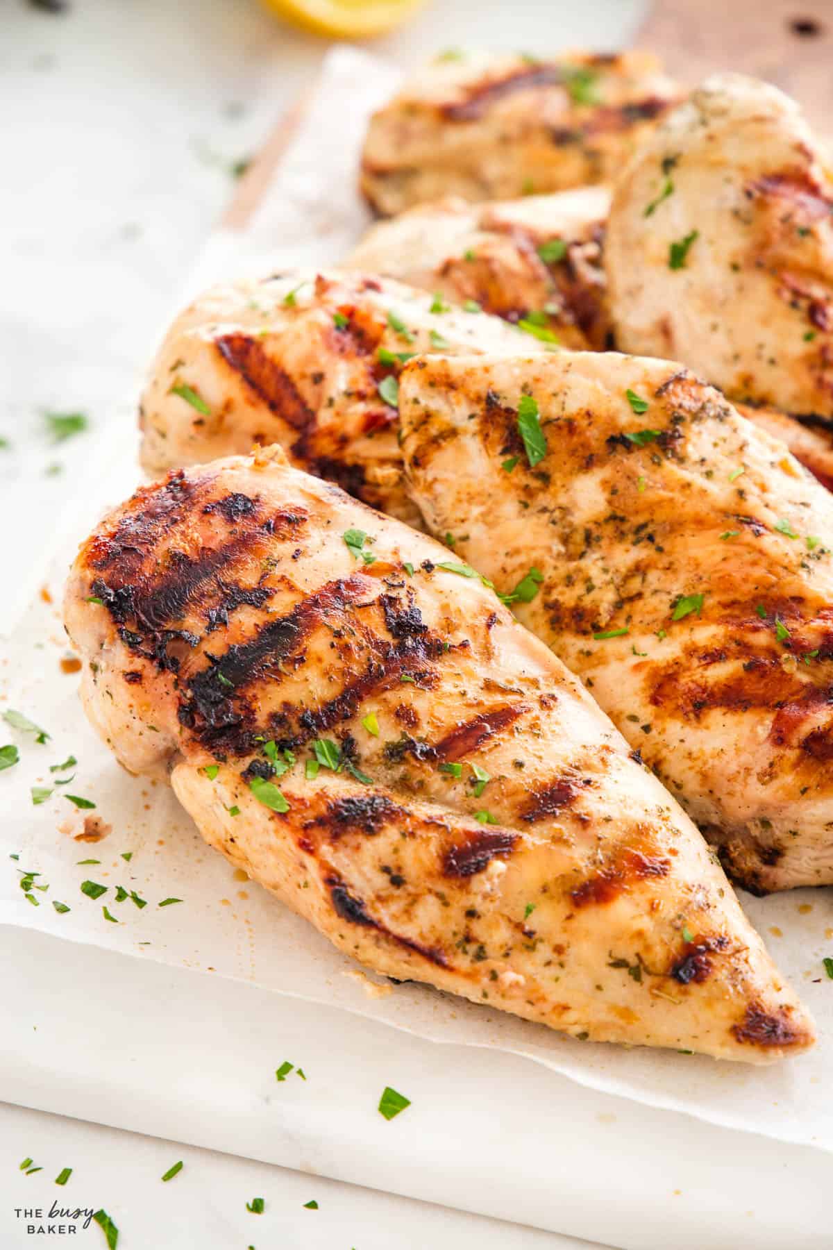 Chicken Breast with grill marks