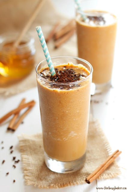 Healthy Pumpkin Spice Frappuccino