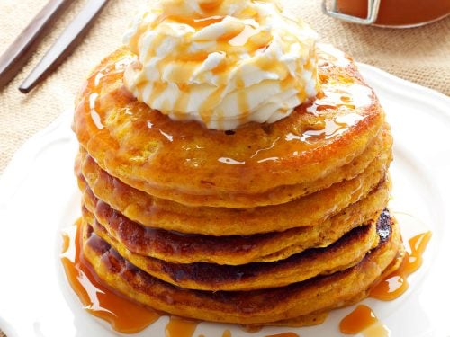 Pumpkin Spice Pancakes The Busy Baker