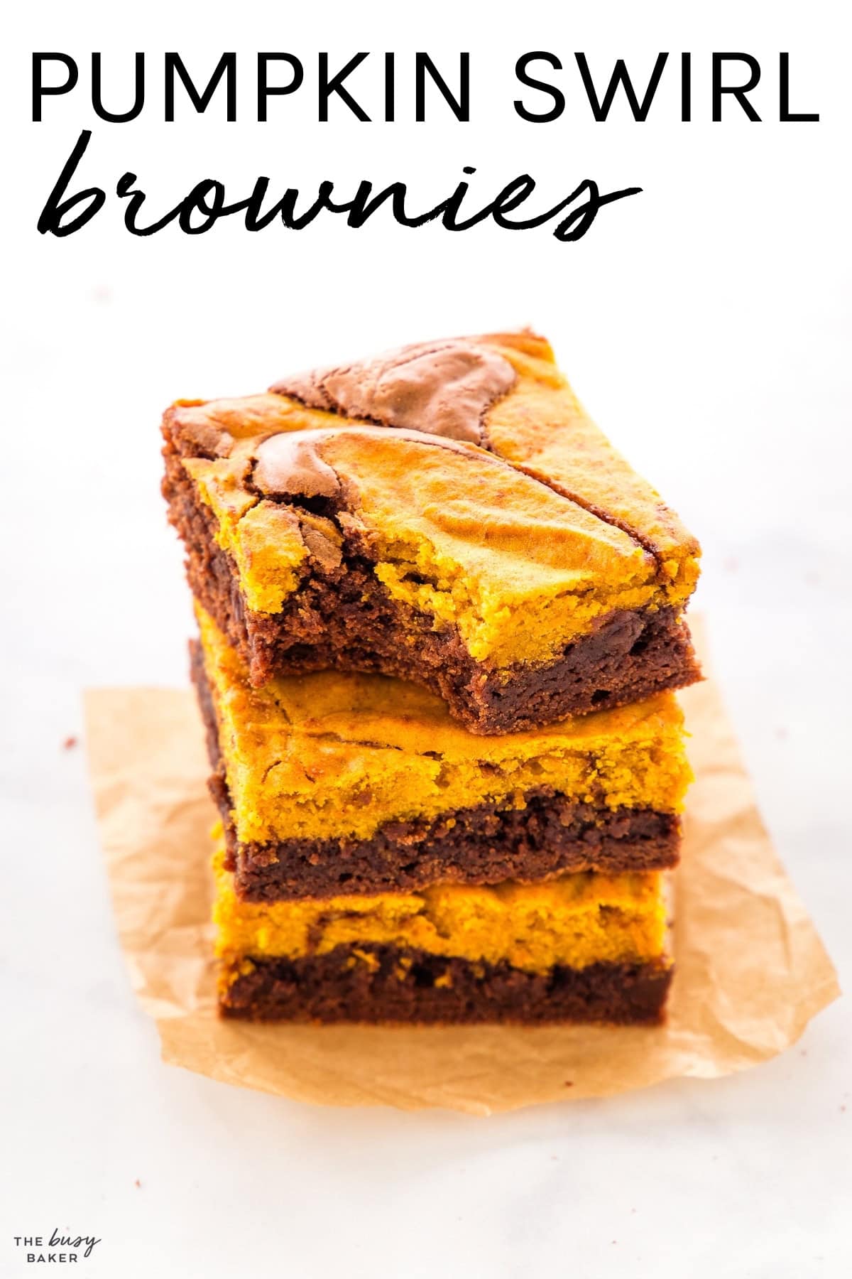 Pumpkin Brownies recipe