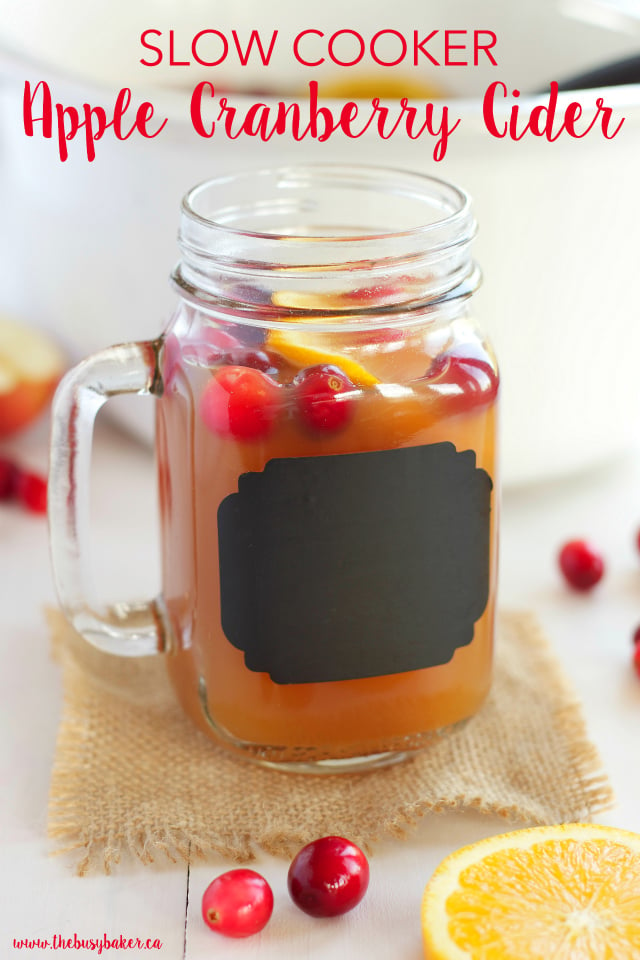 Slow Cooker Cranberry Citrus Tea - The Magical Slow Cooker