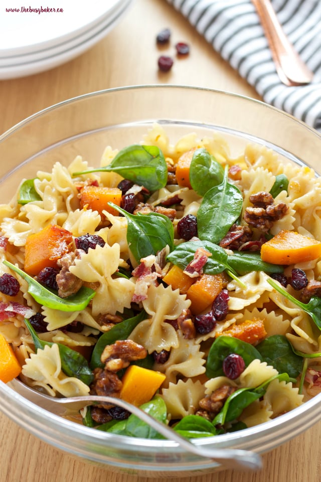 Butternut Squash Pasta Salad The Busy Baker