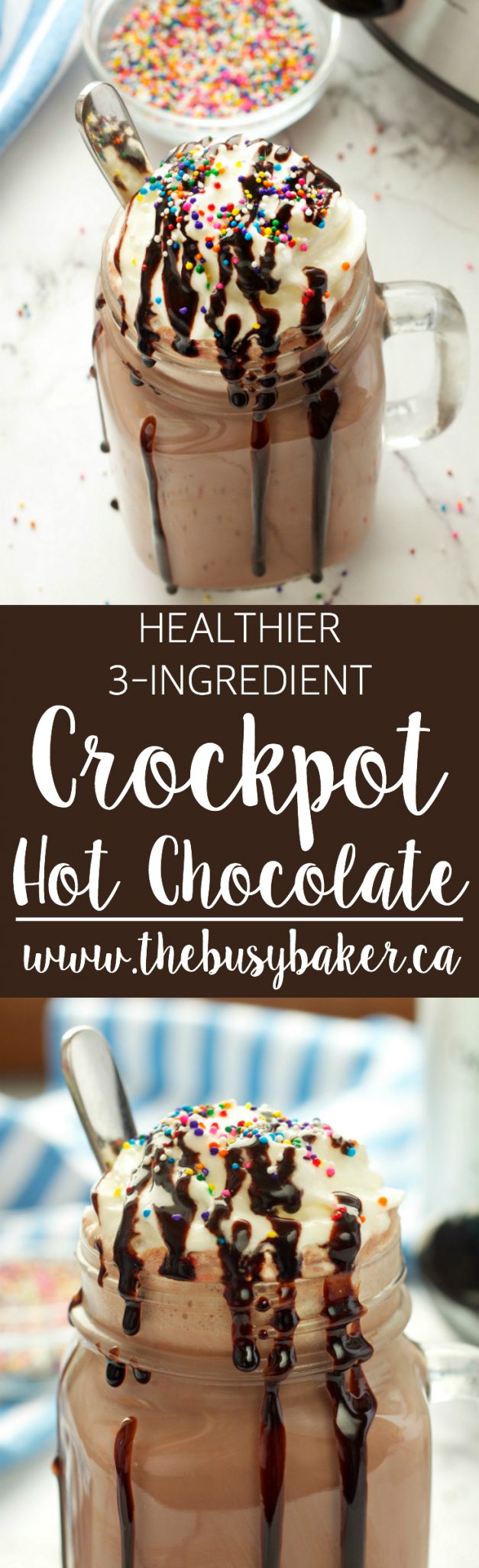 3-Ingredient Slow Cooker Hot Chocolate Recipe - Happy Foods Tube