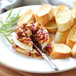 Apricot Pecan Baked Brie Appetizer