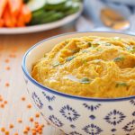 Red Lentil Curry Hummus