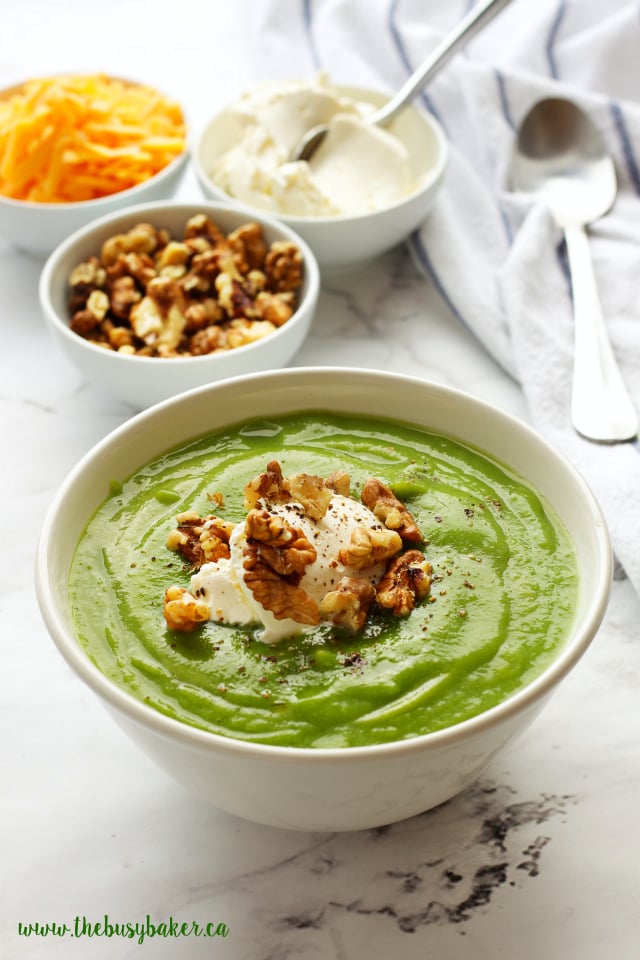 Quick and Healthy Blender Broccoli Soup 