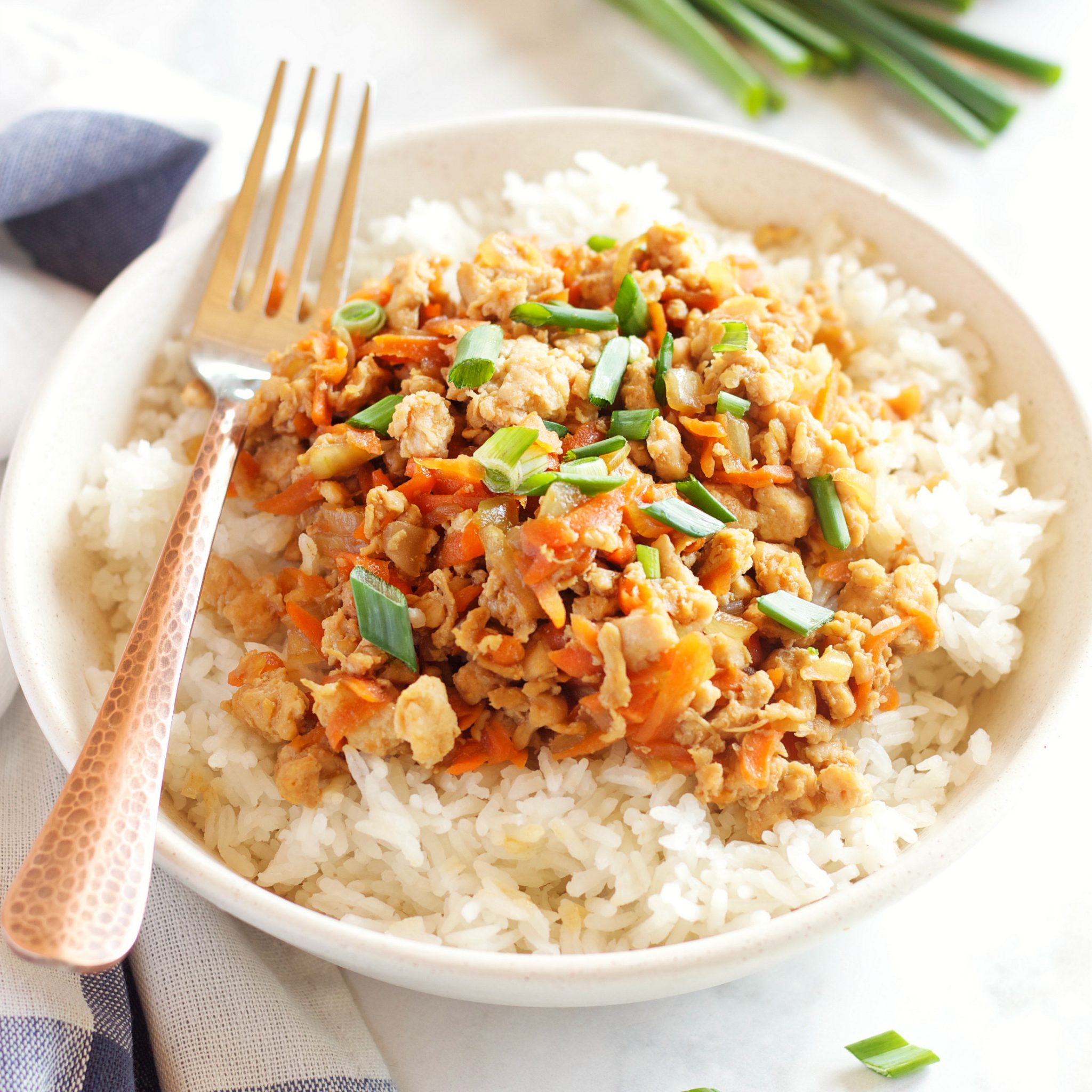 Easy Teriyaki Chicken Rice Bowls - The Busy Baker