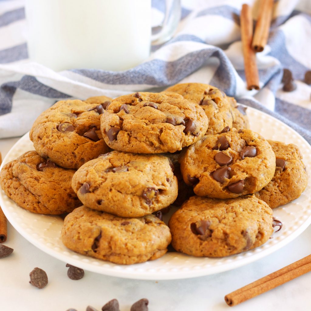 Pumpkin Cookies - The Busy Baker