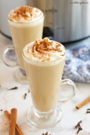 Slow Cooker Chai Tea Latte - The Busy Baker