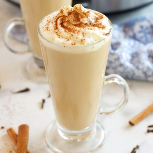 Slow Cooker Chai Latte - Simply Stacie