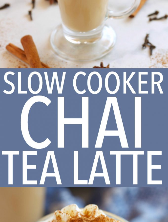 Slow Cooker Chai Tea Latte - The Busy Baker