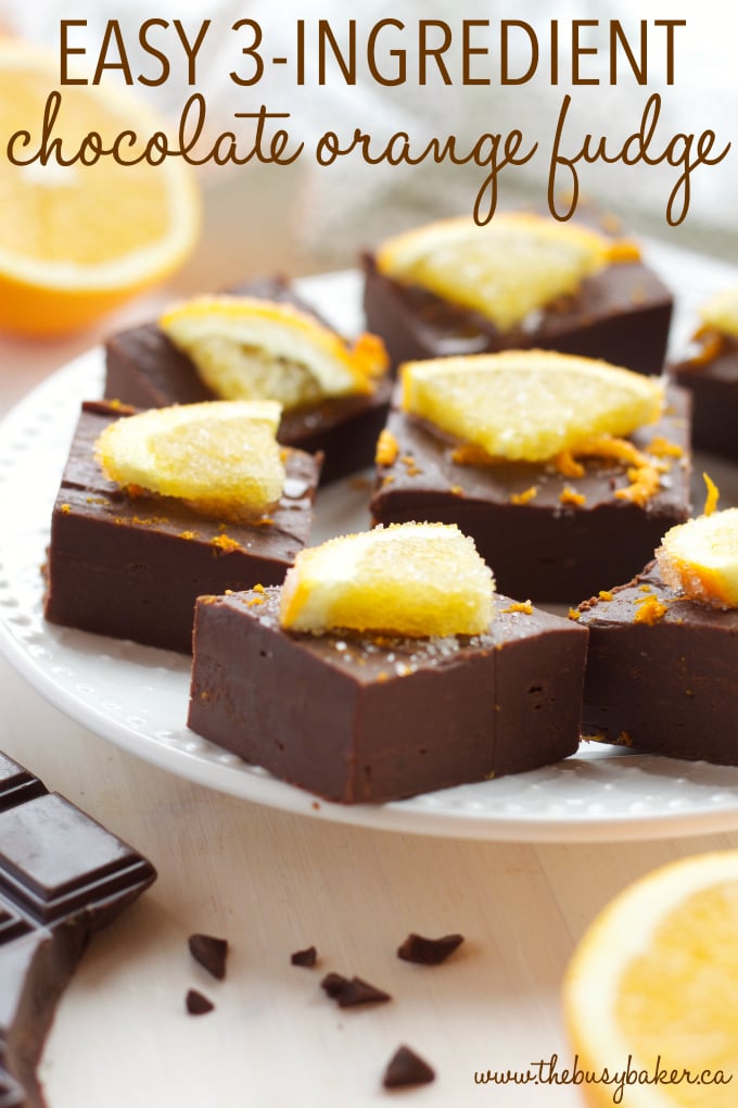 Chocolate Orange Essential Oil Fudge 