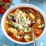 Best Ever Slow Cooker Minestrone Soup