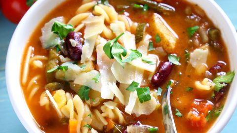 The Best Crockpot Minestrone Soup - Family Fresh Meals