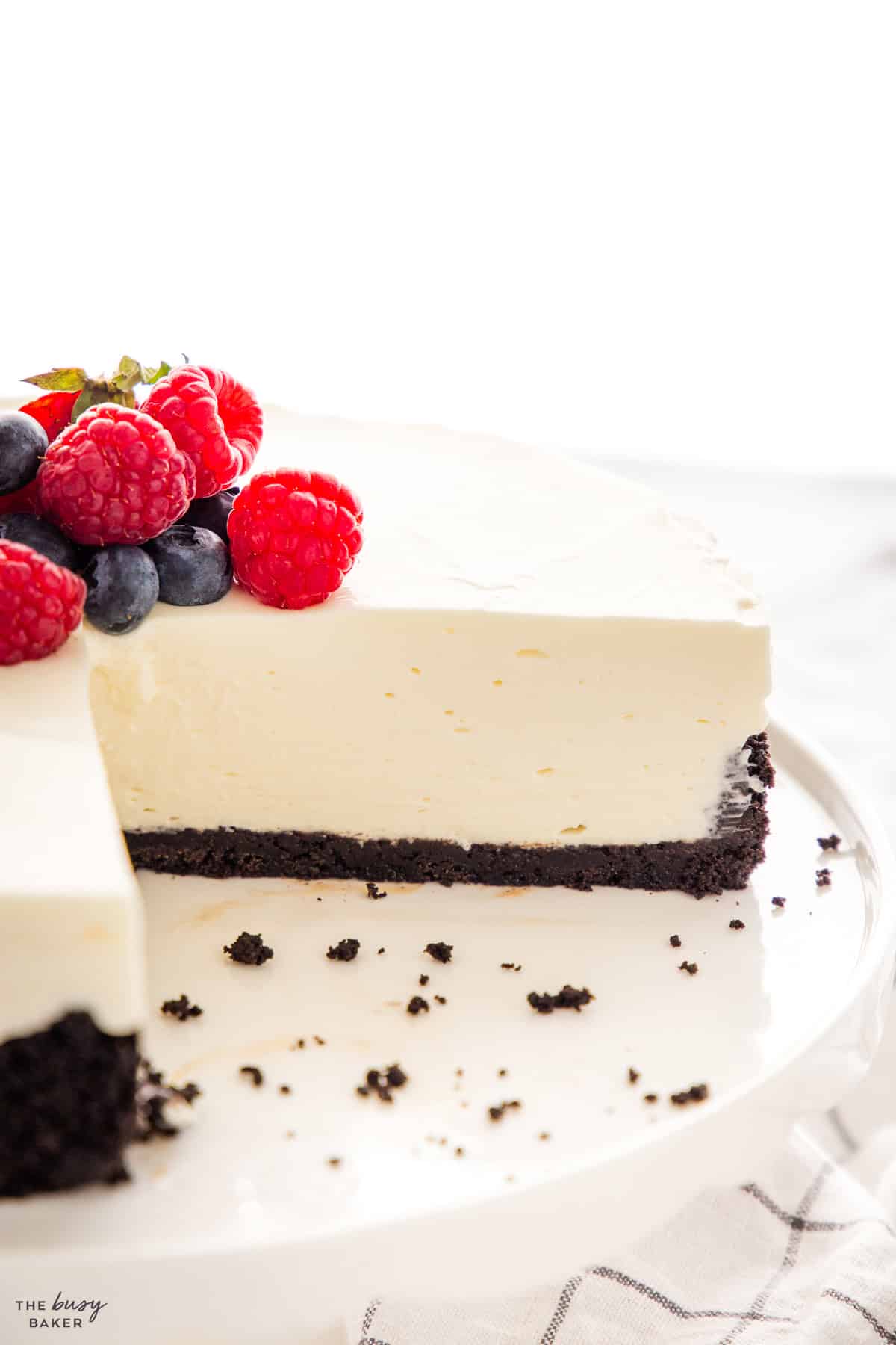 creamy and decadent no bake cheesecake