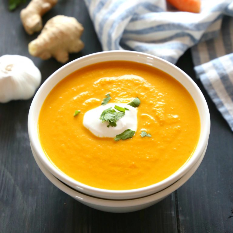 Slow Cooker Carrot Soup The Busy Baker