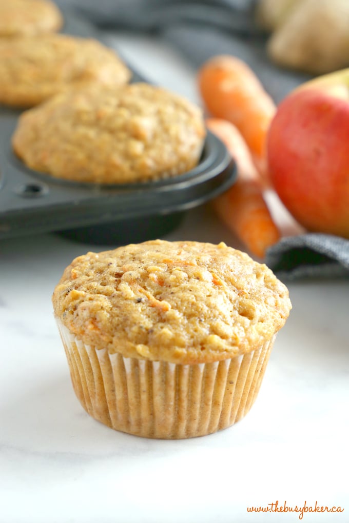 one Apple Carrot Ginger Muffin