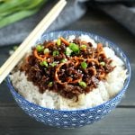 Easy Korean Beef Rice Bowls